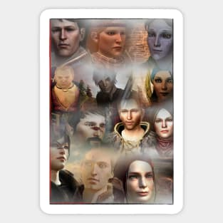 Dragon Age 2 party Sticker